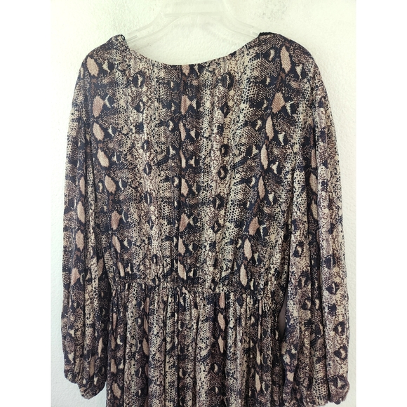 Romantic Gypsy NWT Leopard Print Maxi Dress Sz 1X - Picture 9 of 9